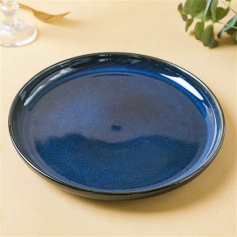 Dark Blue Dinner Plate