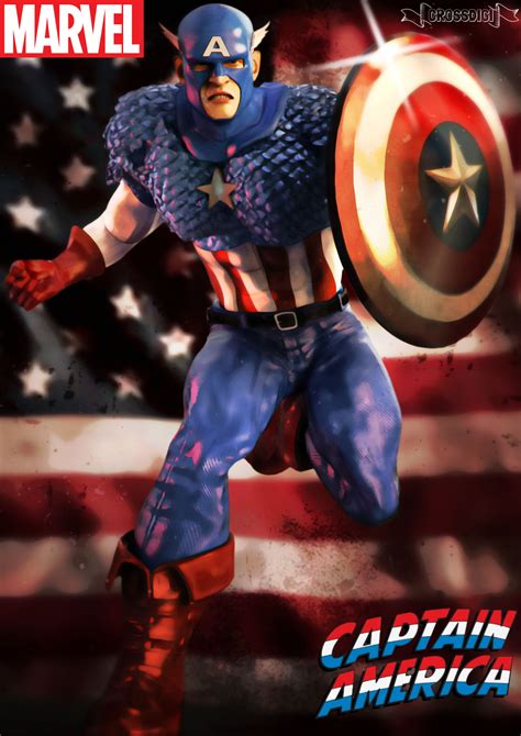 Captain America Classic by Crossdigi on DeviantArt