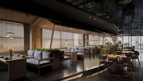 北京岸乡餐厅-未木建筑空间设计-商业展示空间设计案例-筑龙室内设计论坛