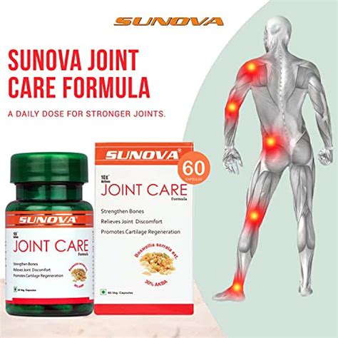 Buy SUNOVA JOINT CARE FORMULA 60 CAPSULES (60 NO) Online & Get Upto 60% ...