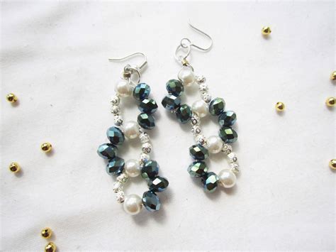 Image result for Small Crystal Earring Tutorials