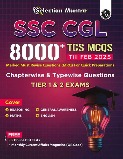 PW Selection Mantra For SSC CGL Tier 1 & 2 Exams 8000+ TCS MCQs Till ...
