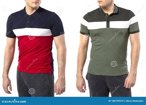 Red Polo Shirt on a White Background