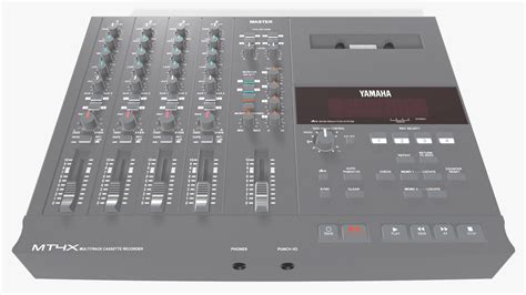 Cassette Four Track Recorder - Yamaha MT4X 3D Model by SpiritSwitchboard