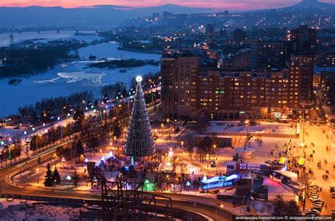 Город,зимой,елка. | Город, Красивые места, Экскурсии