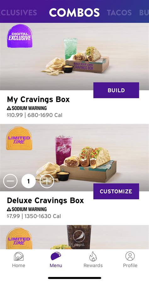 Deluxe Cravings Box cheaper than the Cravings Box?? : r/tacobell