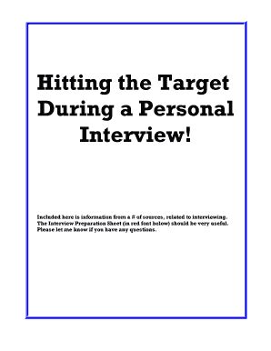 Fillable Online Included here is information from a # of sources ...