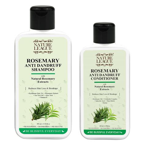 Buy NATURE LEAGUE - Rosemary Anti-Dandruff & Anti-Hair Fall Shampoo ...