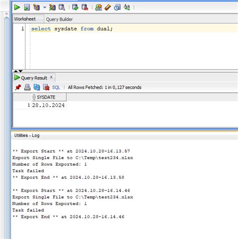 Image result for Using Spool File From SQL Developer for Xlsx Output