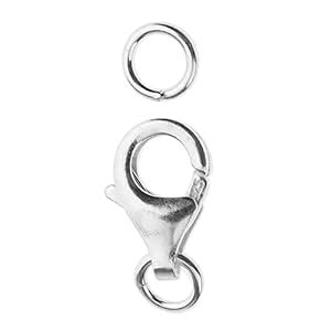 THE STYLE SUTRA® 1Pcs 925 Sterling Silver Lobster Clasp Diy Jewelry ...