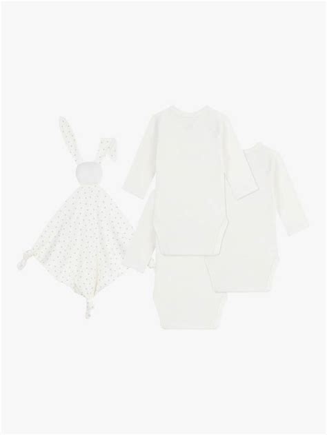 Petit Bateau Baby Cotton Bodysuit Gift Set