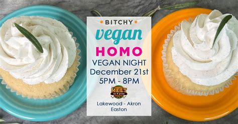 BVH Vegan Night at Melt Bar & Grilled (Easton), Melt Bar and Grilled ...