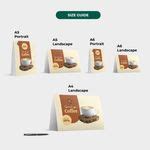 Custom Tent Cards | Table Tents for Menus & Promotions