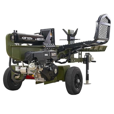 FULL BOAR H6135FB 35 -Ton 306-cc Horizontal Gas Log Splitter with FULL ...