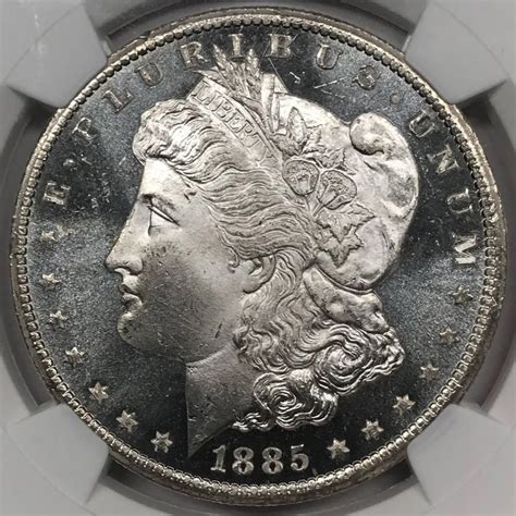 1885-CC Morgan Silver Dollar NGC MS-65 DPL - Old Pueblo Coin