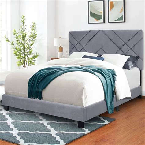 Rinlee Upholstered Panel Bed