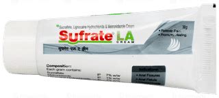 Sufrate La Cream 30 GM | Order SUFRATE LA CREAM 30 GM Online at Truemeds