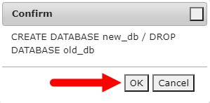 Image result for Rename Database in MySQL phpMyAdmin B. SQL