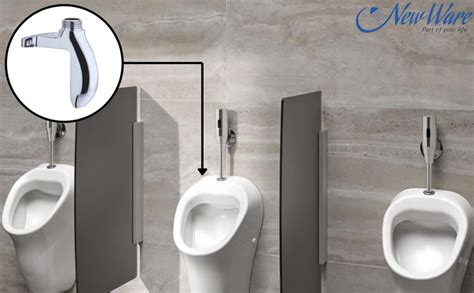 NEW WARE® Urinal Spreader Male Thread – Full Brass with Chrome Finish ...