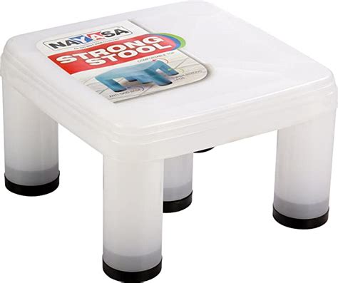 Nayasa Strong Plastic Stool for Home | Anti Skid, Light Weight ...