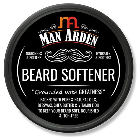 Man Arden Beard Softener - Hydrating & Nourishing with Natural Oils ...