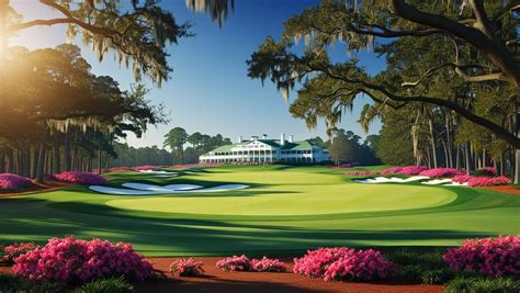 Masters Golf Course Map 的图像结果