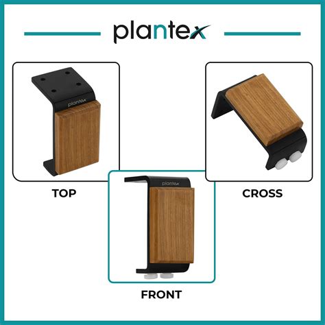Plantex Stainless Steel and Wood 4 inch Sofa Leg/Bed Furniture Leg ...