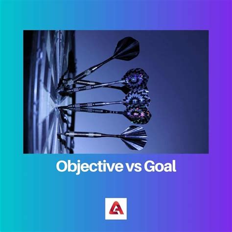 Image result for Goal vs Objective Examples