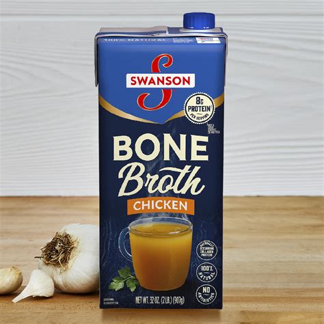 Snapklik.com : Swanson Chicken Bone Broth, 32 Ounce Resealable Carton