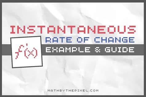 Image result for Rate of Change Example