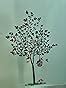 Decal O Decal PVC Vinyl Tree with Birds and Nest Botanical Wall ...
