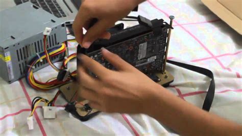 Conectar una tarjeta de on sale video a una laptop