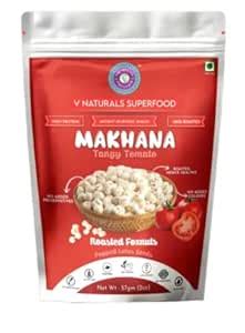 Vajrasattva Naturals Tangy Tomato Makhana | Gluten Free | Anti Oxidants ...