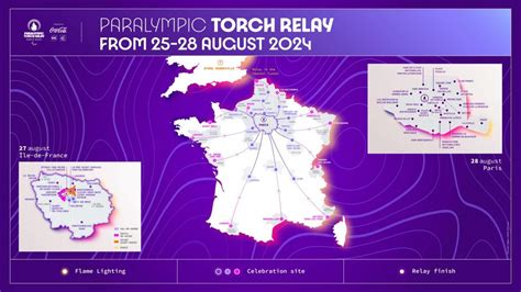 Paris 2024 unveils the route of the Paralympic Torch Relay