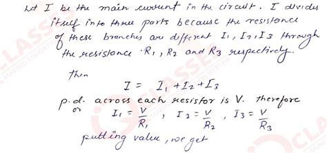 Class 12 ISC Physics Important Notes Chapter Current Electricity