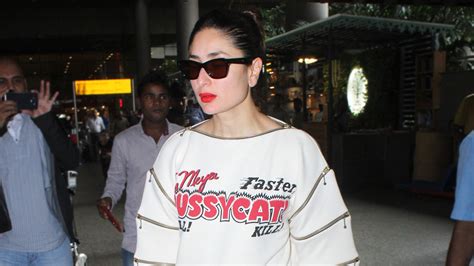 You can't miss this quirky detail on Kareena Kapoor Khan's sweatshirt