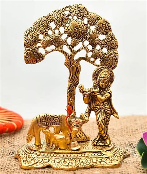 Buy VIRSAA Beautifully Handcrafted Metal Decorative Showpiece showpiece ...