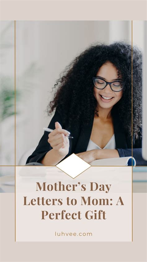 Mother’s Day Letters to Mom: A Perfect Gift – Luhvee Books