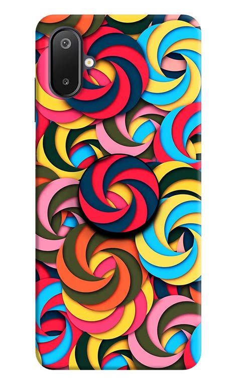 Buy Spiral Pattern Samsung M06 5G Pop Case at just Rs.169 – Casekaro