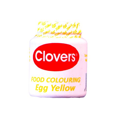 POWDER FOOD COLOUR EGG YELLOW, 10G - Triclover Industries