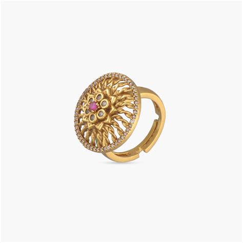 Aashni Antique Finger Ring - Tarinika India