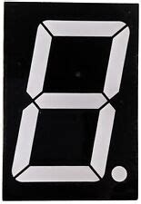 Jumbo 7 Segment Display, 2.3 Inch, Lights Up Red India | Ubuy