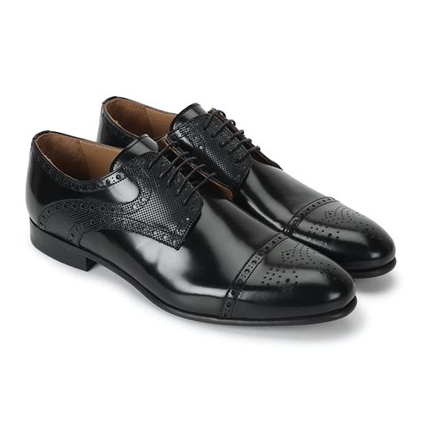 Buy Men Black Formal Shoes Online - 731549 | The Collective