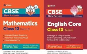 CBSE New Pattern Mathematics + English Core Class 12: Buy CBSE New ...