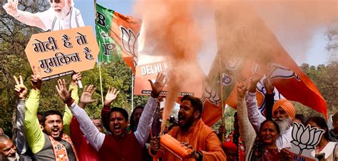 BJP returns to power in National capital Delhi after 27 years