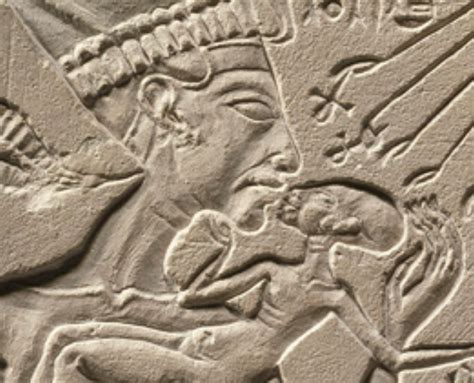 Akhenaten Nefertiti And Three Daughters
