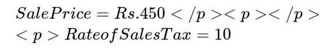 the rate of sales tax. 4. Mudit bought cricket gloves worth 7 450 ...