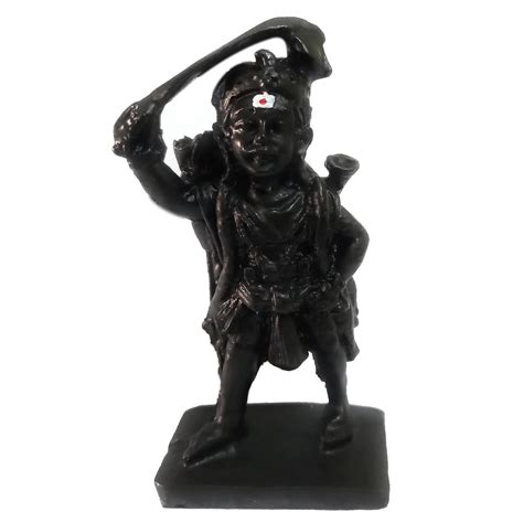 Buy Ayyappan Traders Black Madurai veeran Statue | Madurai Veeran Swamy ...