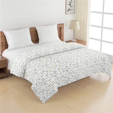 Buy SWAYAM Veda Cotton Floral Print Double Comforter from Swayam at ...