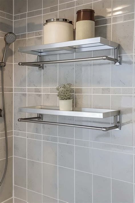 28 Shower Shelf Ideas To Style and Organize Your Bathroom